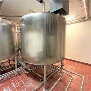 5000 liters tank i rustfritt stål 304