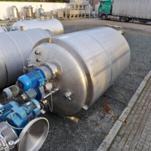 5000 liters tank i rustfritt stål 304