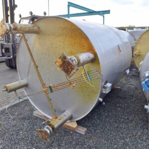 5000 liters tank i rustfritt stål 304