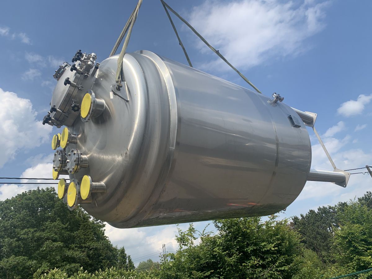 5000 liters tank i syrefast 316