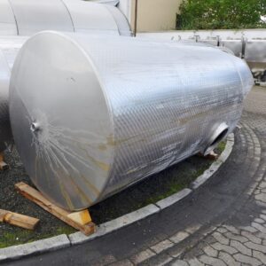 5500 liters tank i rustfritt stål 304