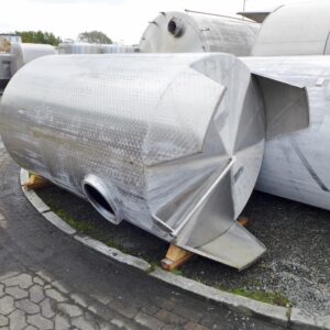 5500 liters tank i rustfritt stål 304
