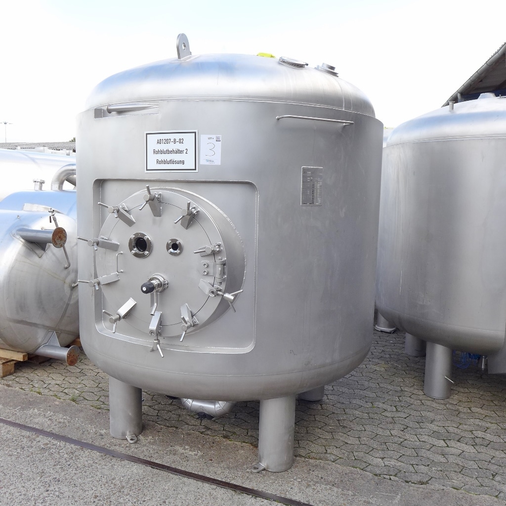 6000 liters tank i syrefast 316