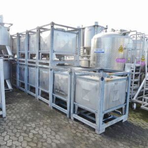 800 liters tank i rustfritt stål 304