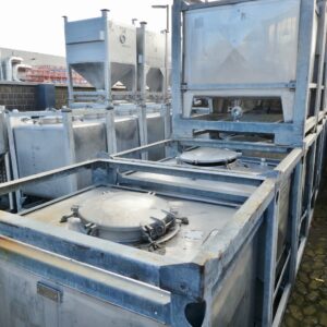 800 liters tank i rustfritt stål 304