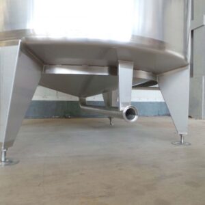 8100 liters tank i rustfritt stål 304