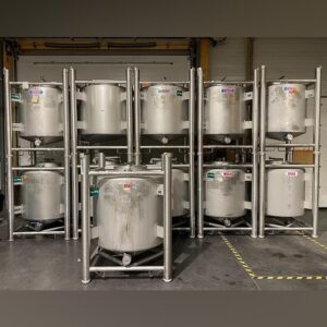 1000 liters tank i 304 rustfritt stål