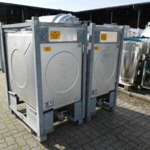 1000 liters tank i 304 rustfritt stål