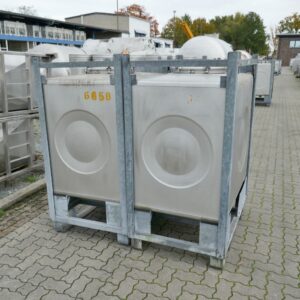 1000 liters tank i 304 rustfritt stål