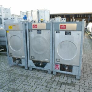 1000 liters tank i 304 rustfritt stål