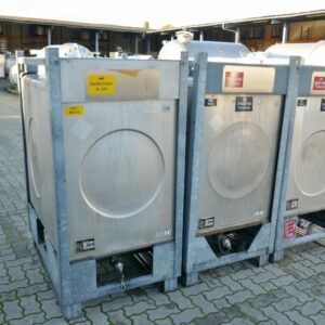 1000 liters tank i 304 rustfritt stål