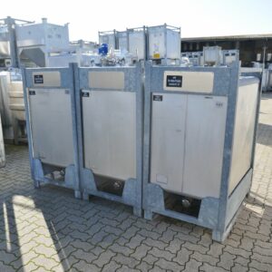 1000 liters tank i 304 rustfritt stål