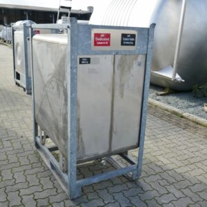 1000 liters tank i 304 rustfritt stål