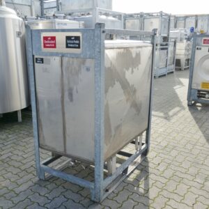 1000 liters tank i 304 rustfritt stål