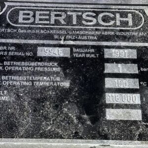 118 000 liter tank i syrefast 316