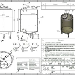 1500 liters tank i syrefast 316