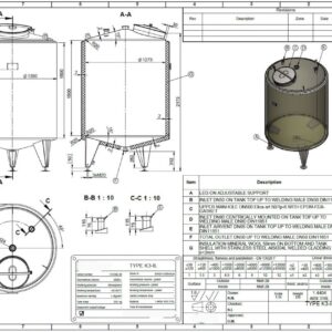 2000 liters tank i syrefast 316