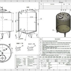 2500 liters tank i syrefast 316