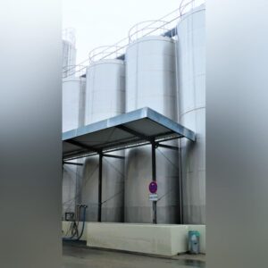 100 000 liters tank i rustfritt stål 304