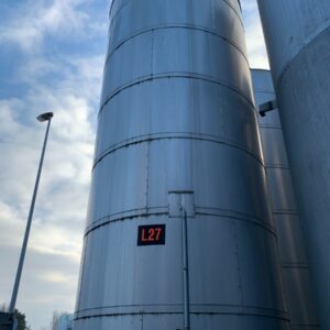 27200 liter tank i syrefast 316