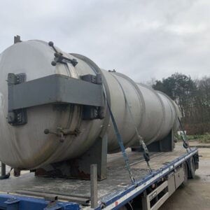 16300 liter tank i rustfritt stål 304