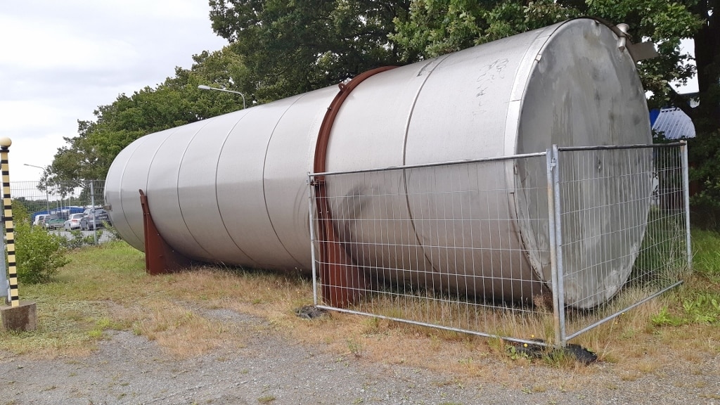 100 000 liters tank i rustfritt stål 304