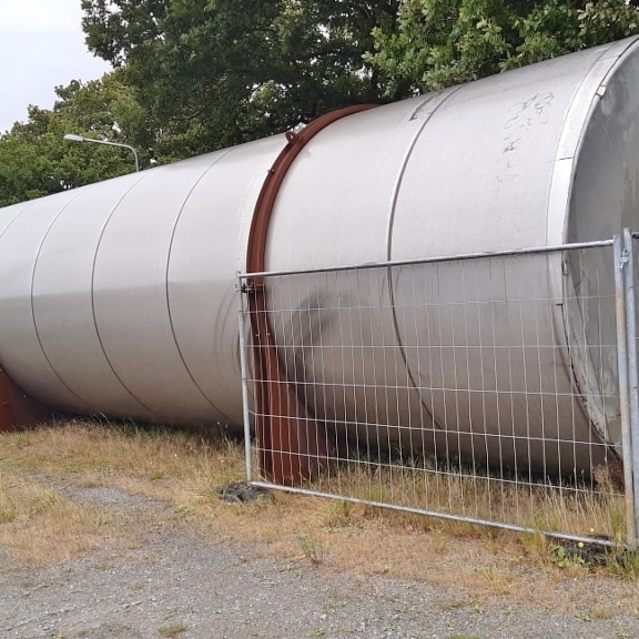 100 000 liters tank i rustfritt stål 304