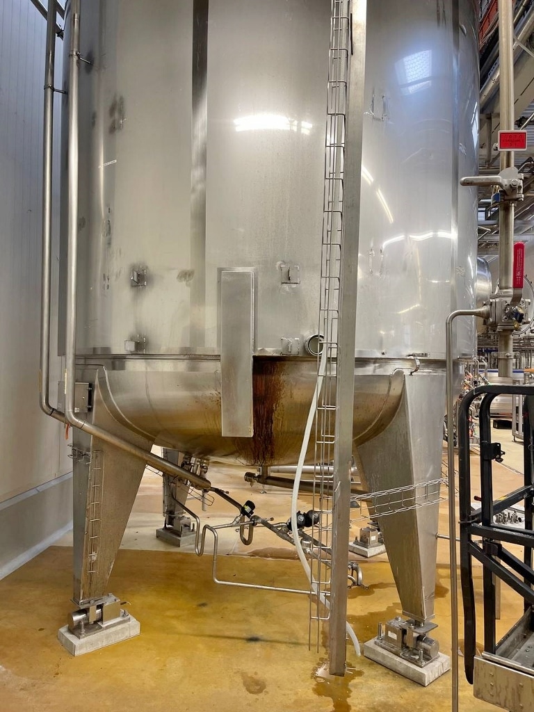 27335 liter tank i rustfritt stål 304