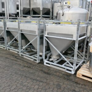 760 liters tank i rustfritt stål 304