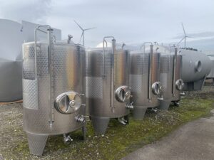 1800 liters tank i rustfritt stål 304
