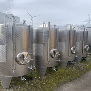 1800 liters tank i rustfritt stål 304