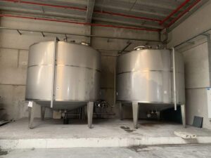 30000 liters tank i rustfritt stål 304