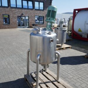 180 liters tank i rustfritt stål 304
