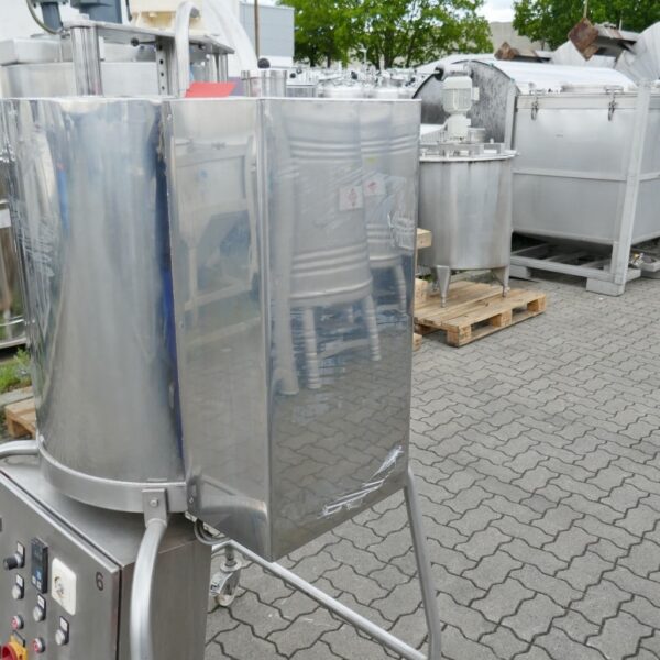 60 liters tank i rustfritt stål 304