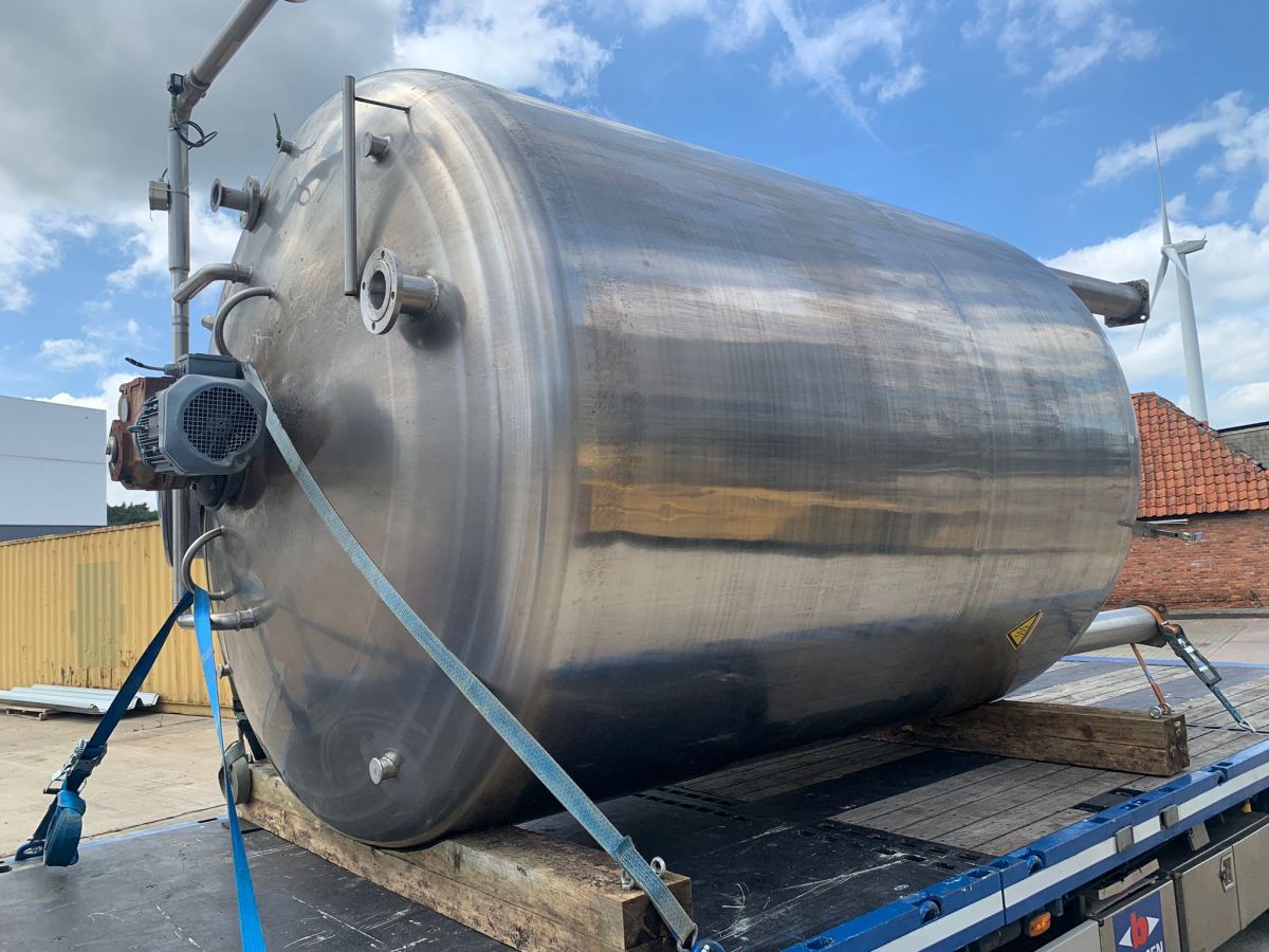 15000 liters tank i rustfritt stål 304