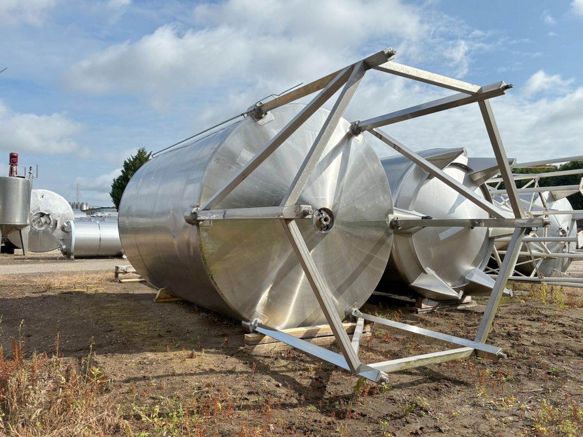 30000 liters tank i rustfritt stål 304