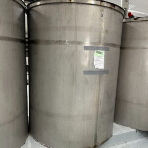 4000 liters tank i rustfritt stål 304