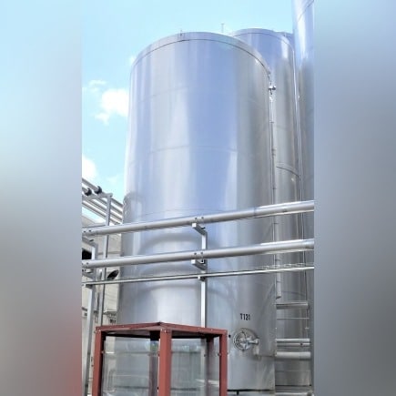 60000 liters tank i rustfritt stål 304