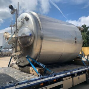 9000 liters tank i rustfritt stål 304