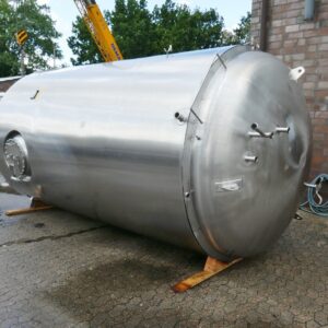 16500 liters tank i rustfritt stål 304