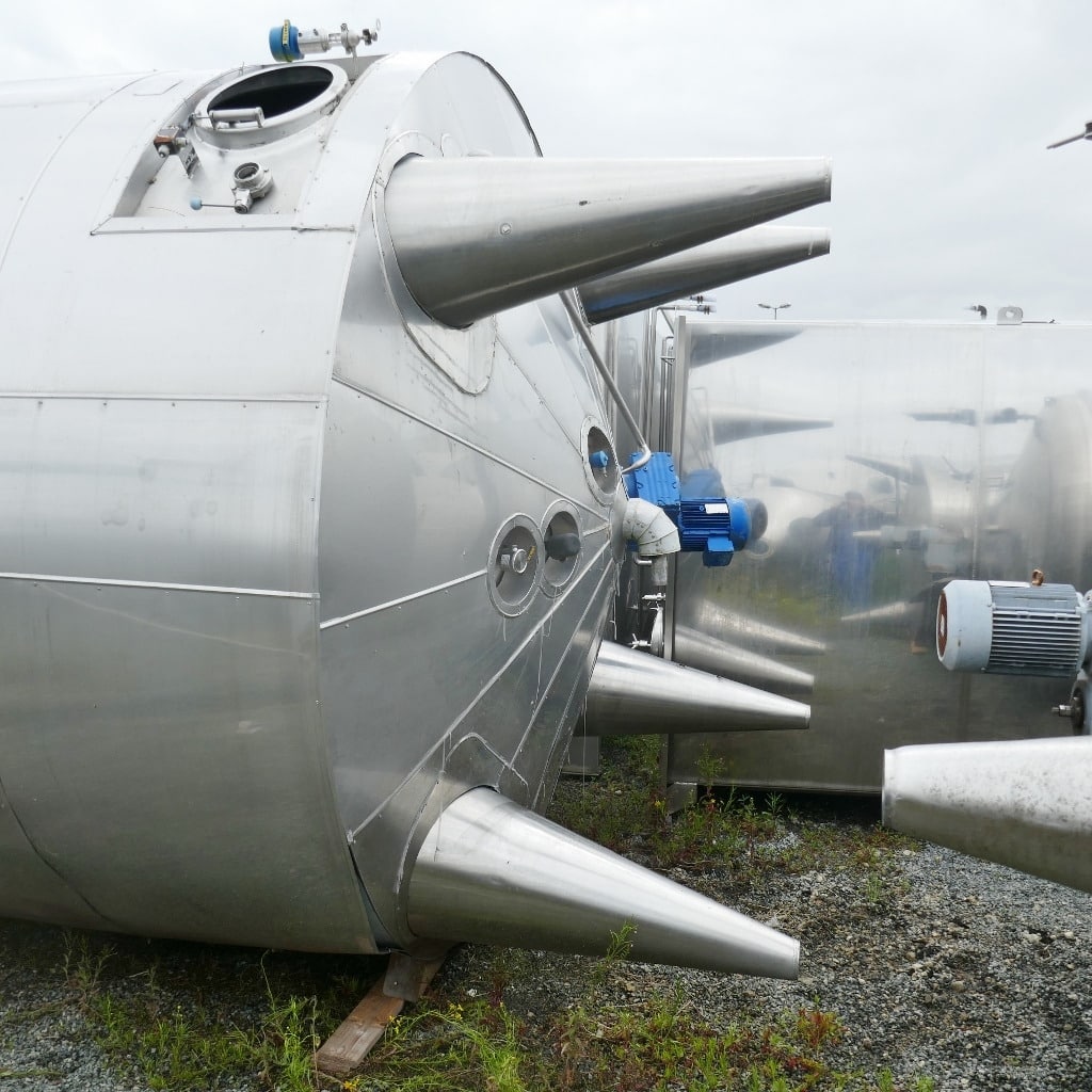 30000 liters tank i rustfritt stål 304