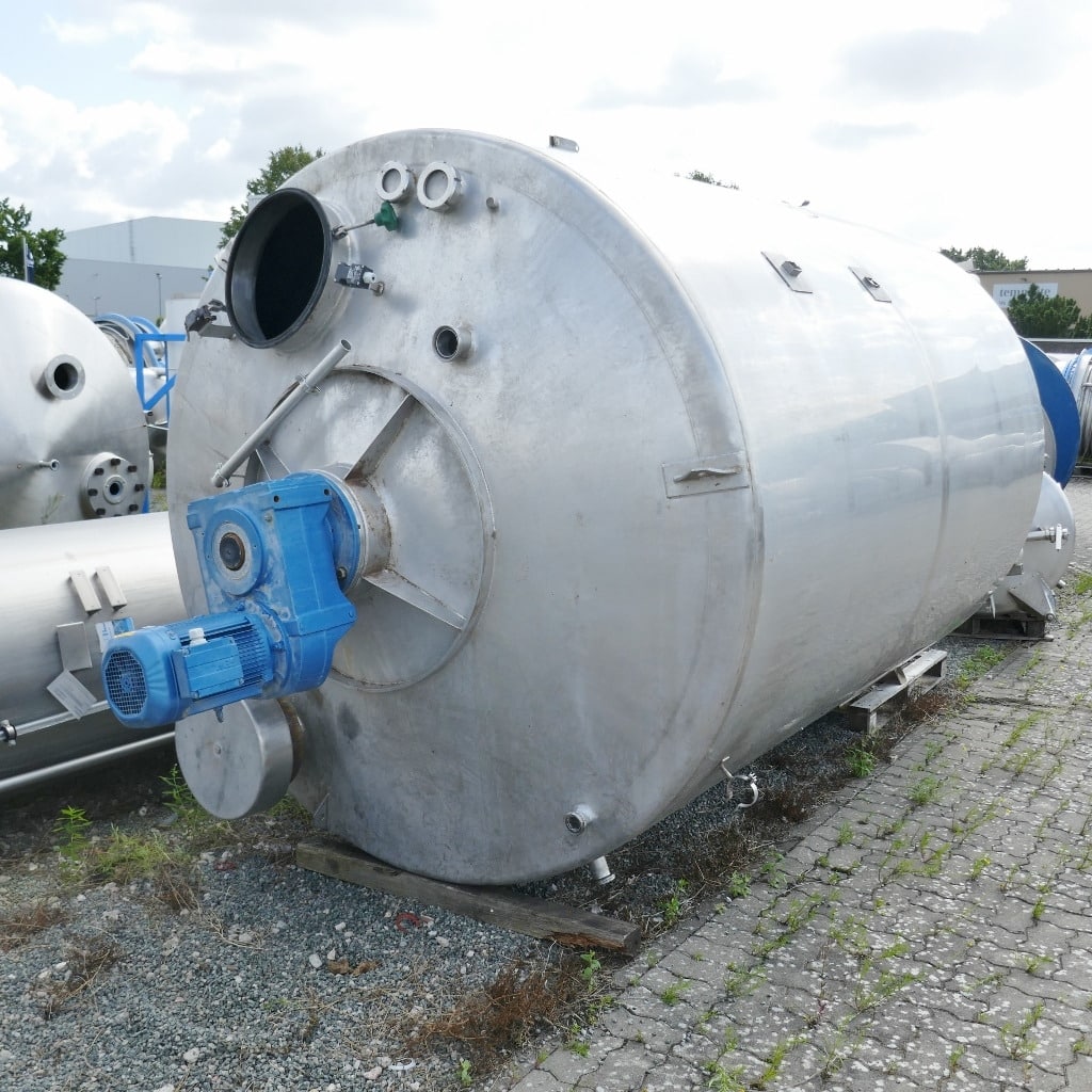 10589 liter tank i rustfritt stål 304
