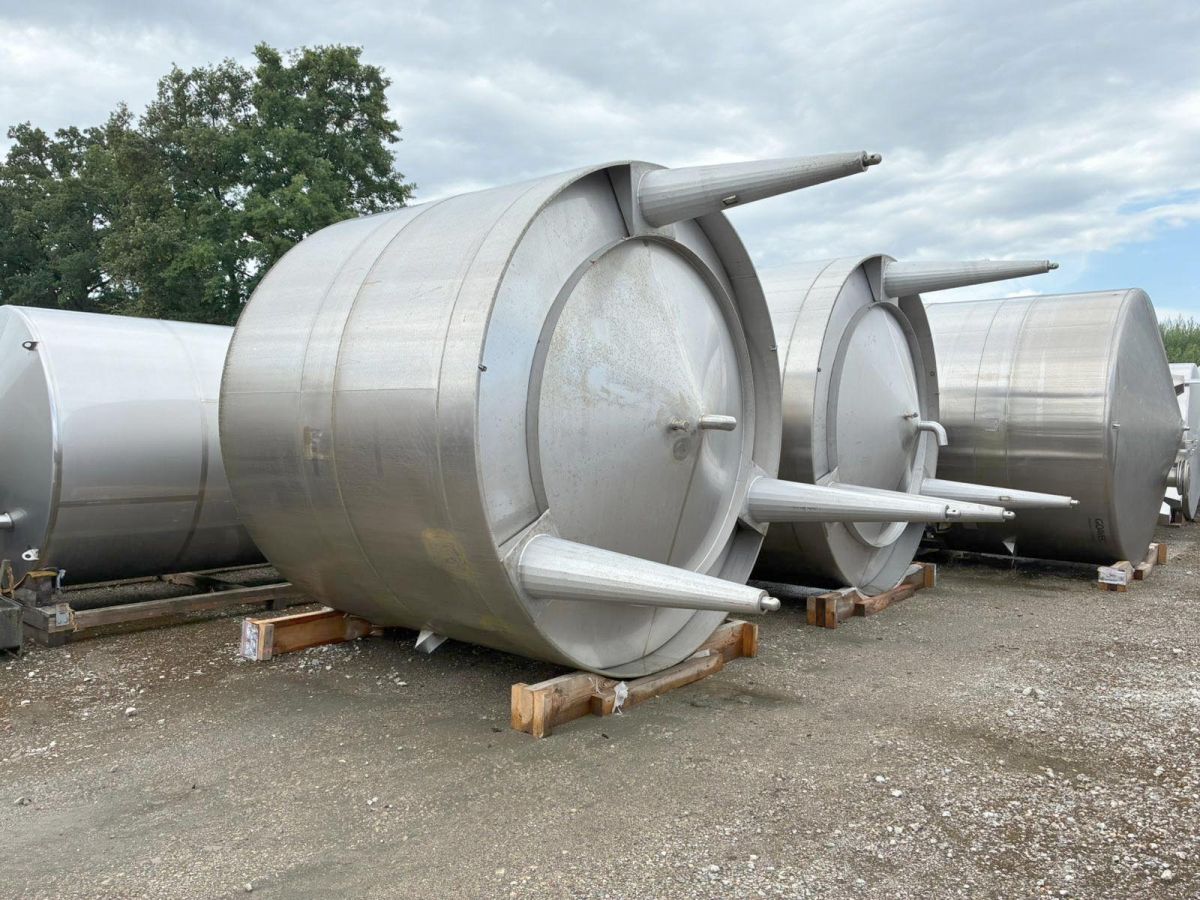 15000 liters tank i rustfritt stål 304