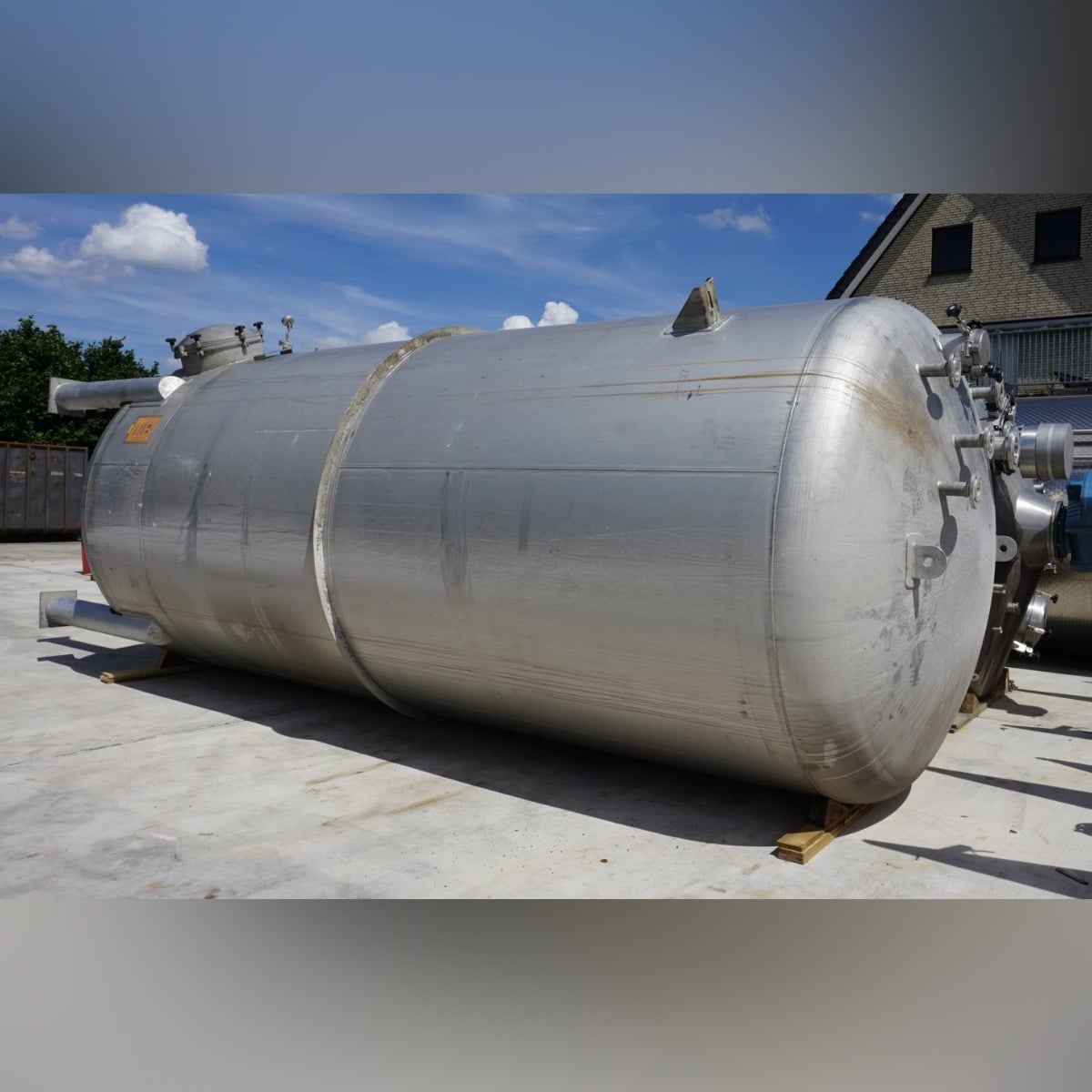 30000 liters tank i rustfritt stål 304