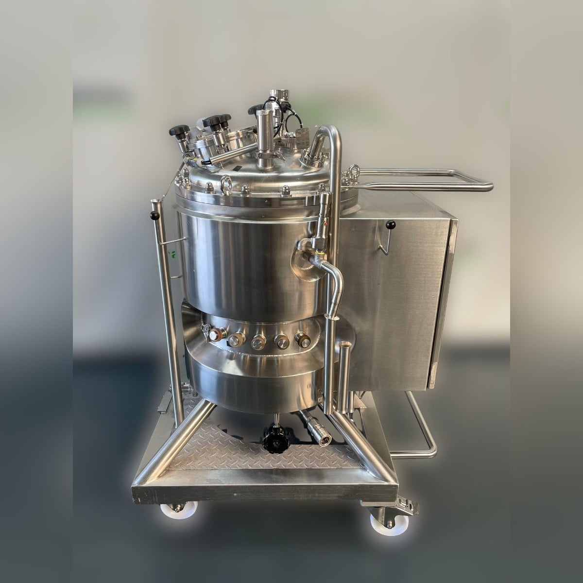 227 liters tank i rustfritt stål 304