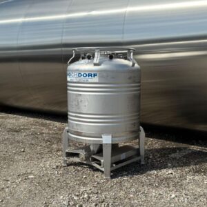 800 liters tank i rustfritt stål 304