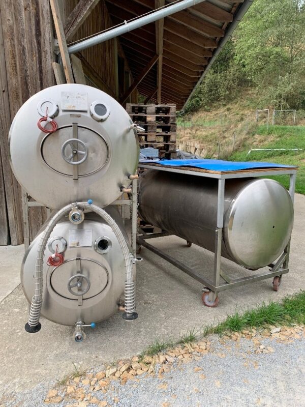 1020 liter tank i Rostfritt 304