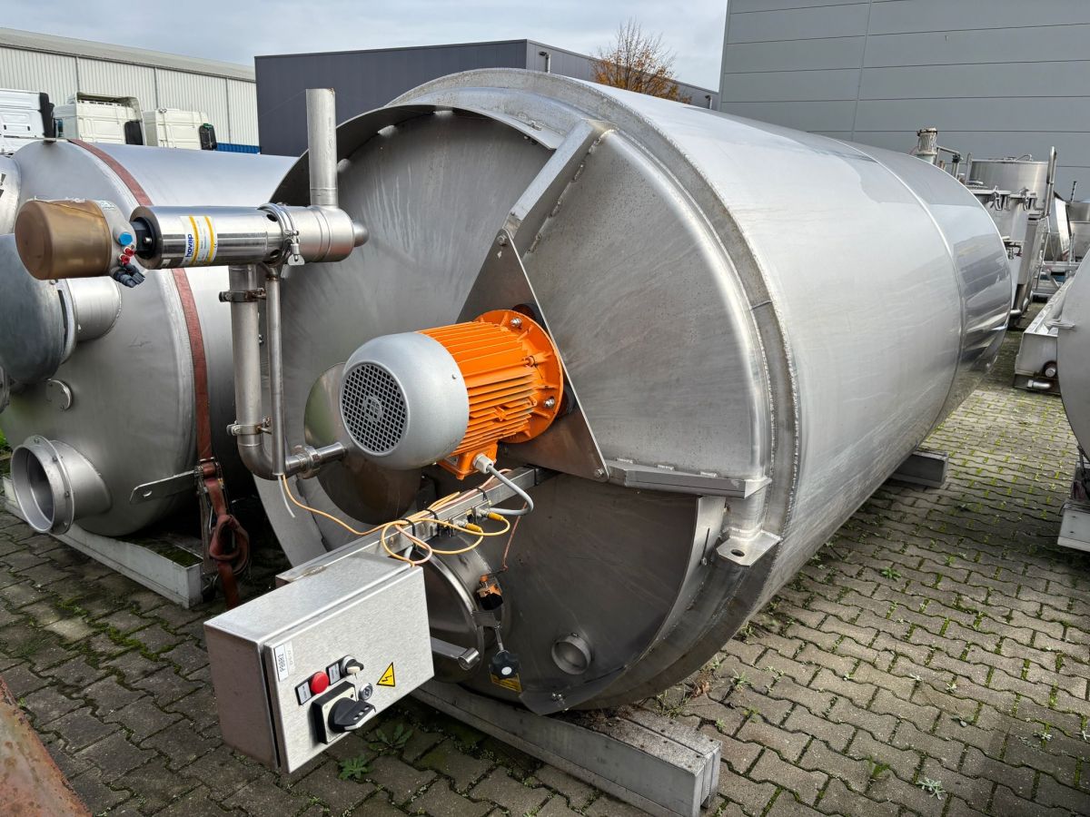 7000 liters tank i rustfritt stål 304