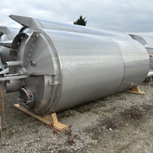 8500 liters tank i rustfritt stål 304