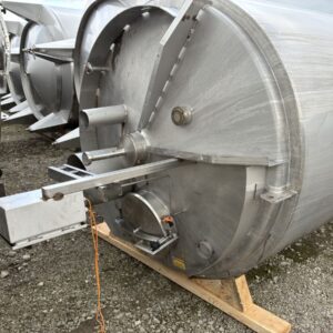 8500 liters tank i rustfritt stål 304